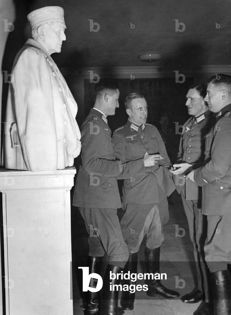 Officers of the Wehrmacht at the Berlin War Academy in the 1930s