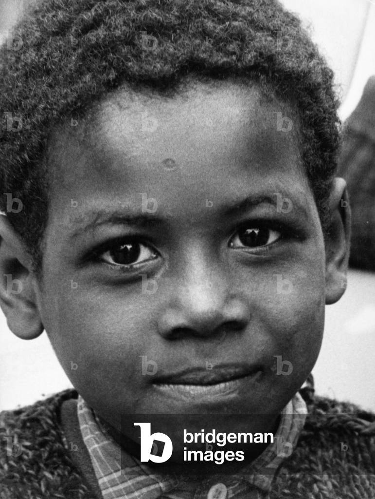 Boy in Southern France, 1963 (b/w photo)