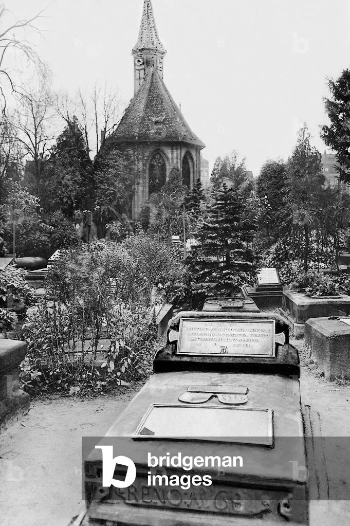 Grave of Albrecht Duerer, 1928 (b/w photo)