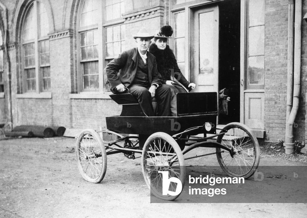Electric car by Thomas Edison, 1901