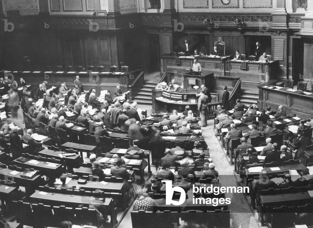 The Landtag of Prussia, around the 1930s