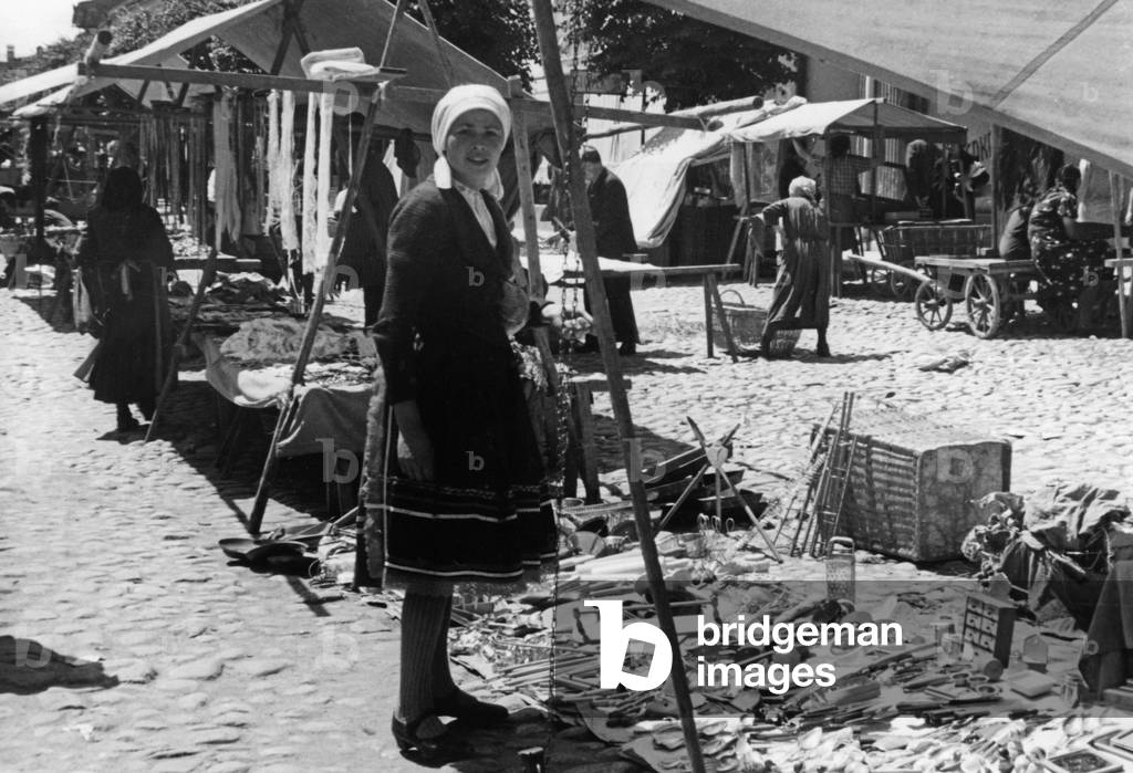 Market in the Spis, 1939