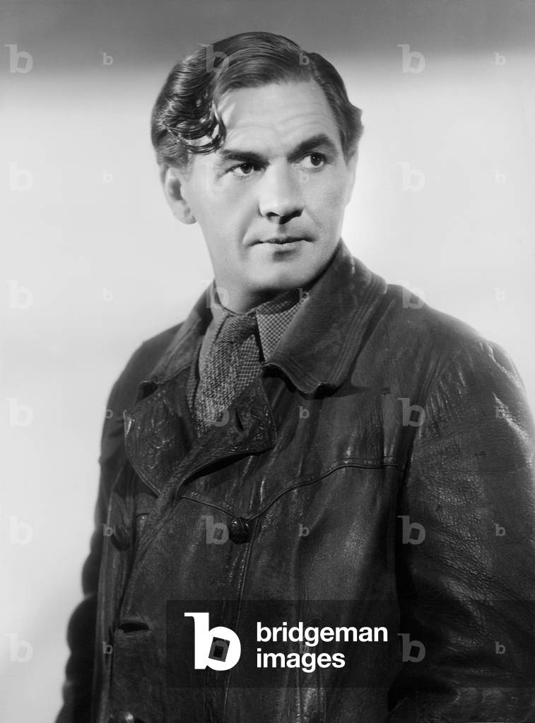 Attila Horbiger in 'Boatman on the Danube', 1940 (b/w photo)