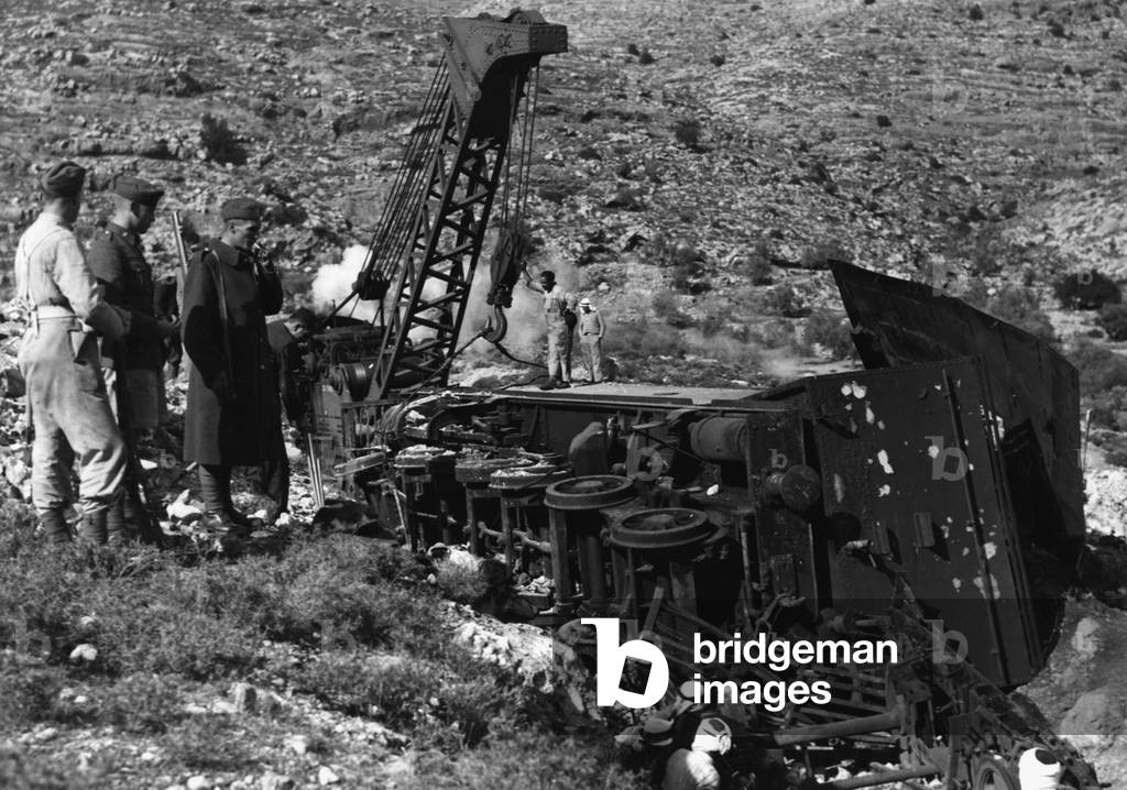 Attempt on the British military railway in Palestine, 1939