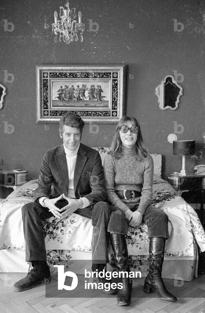 Rudi Carrell, 1971 (b/w photo)