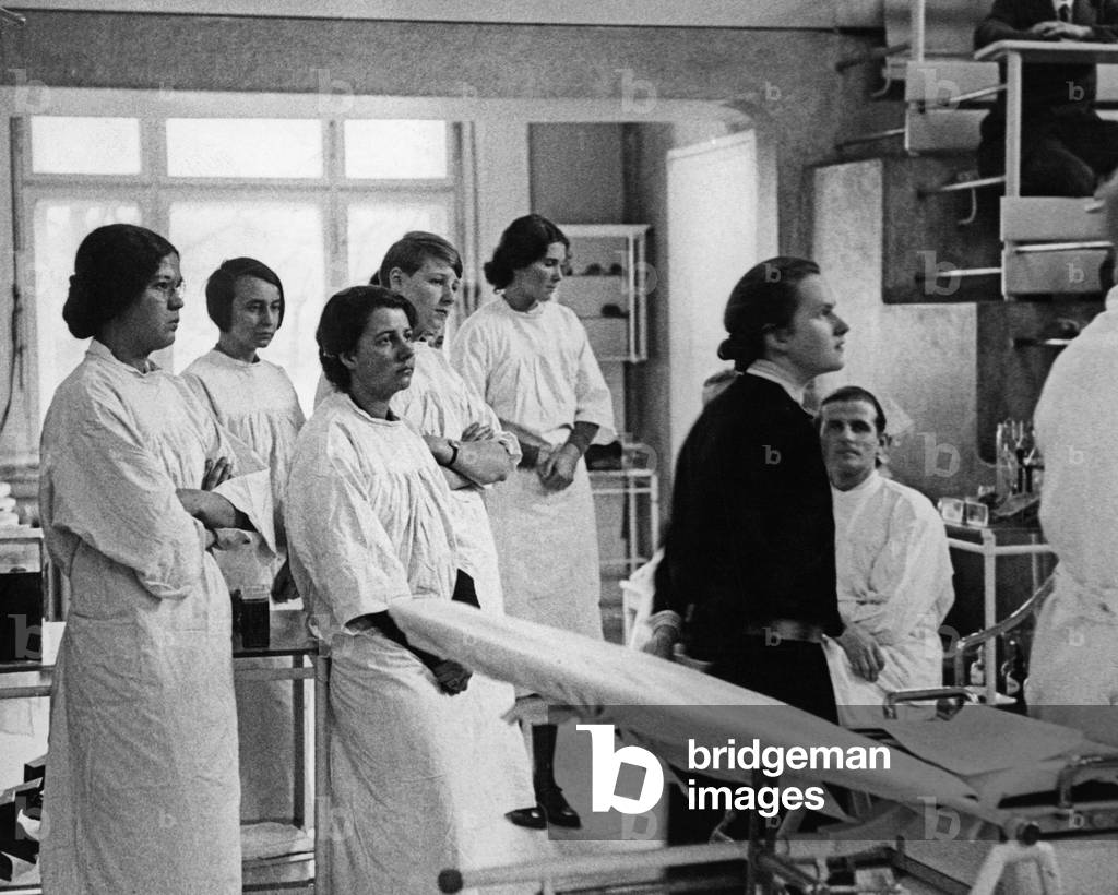 Medical students in Berlin, 1931
