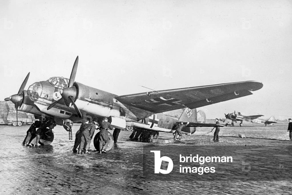 Junkers Ju 88, 1941 (b/w photo)