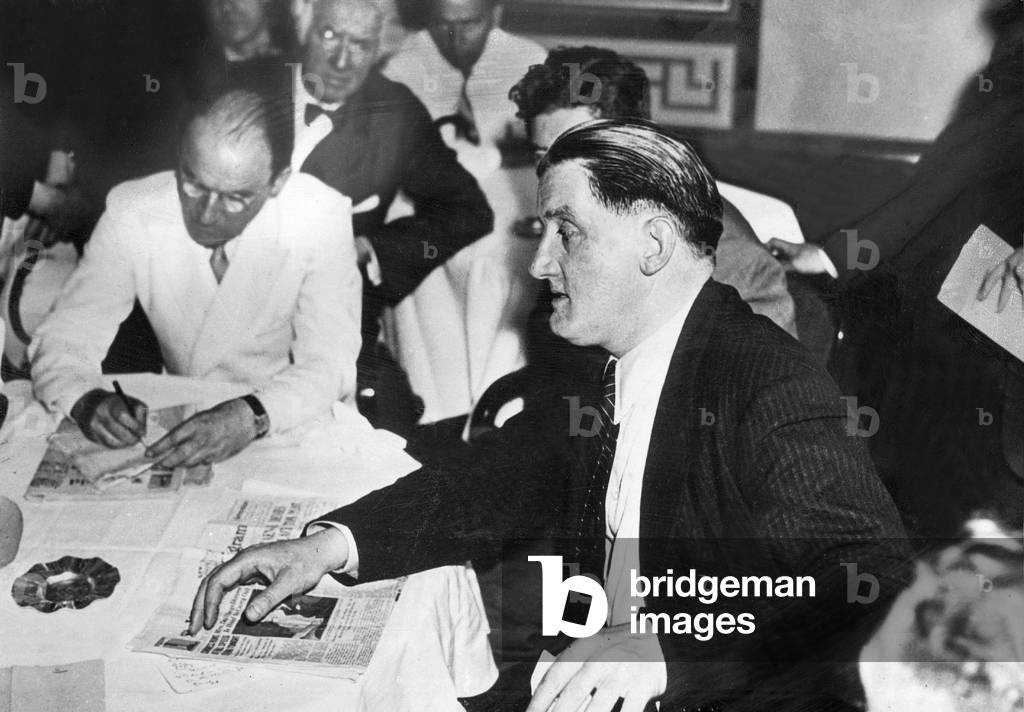 Ernst Hanfstaengl and Ernst Sedwig (b/w photo)