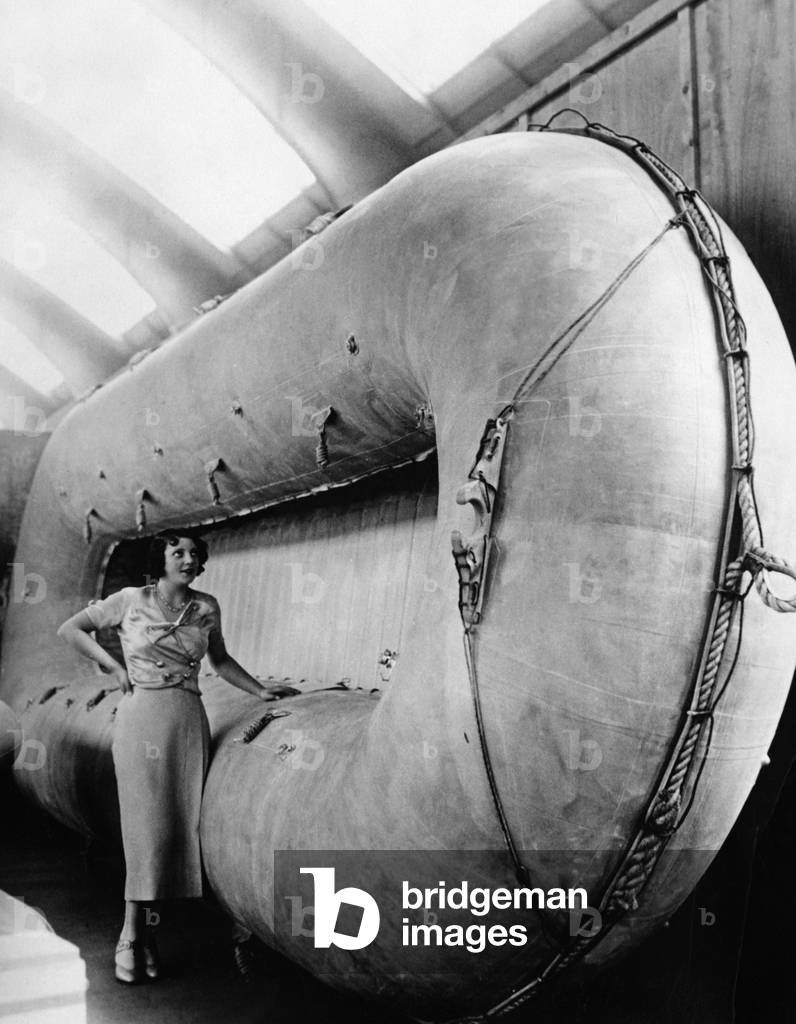 Water Sports Exhibition in Berlin, 1935 (b/w photo)