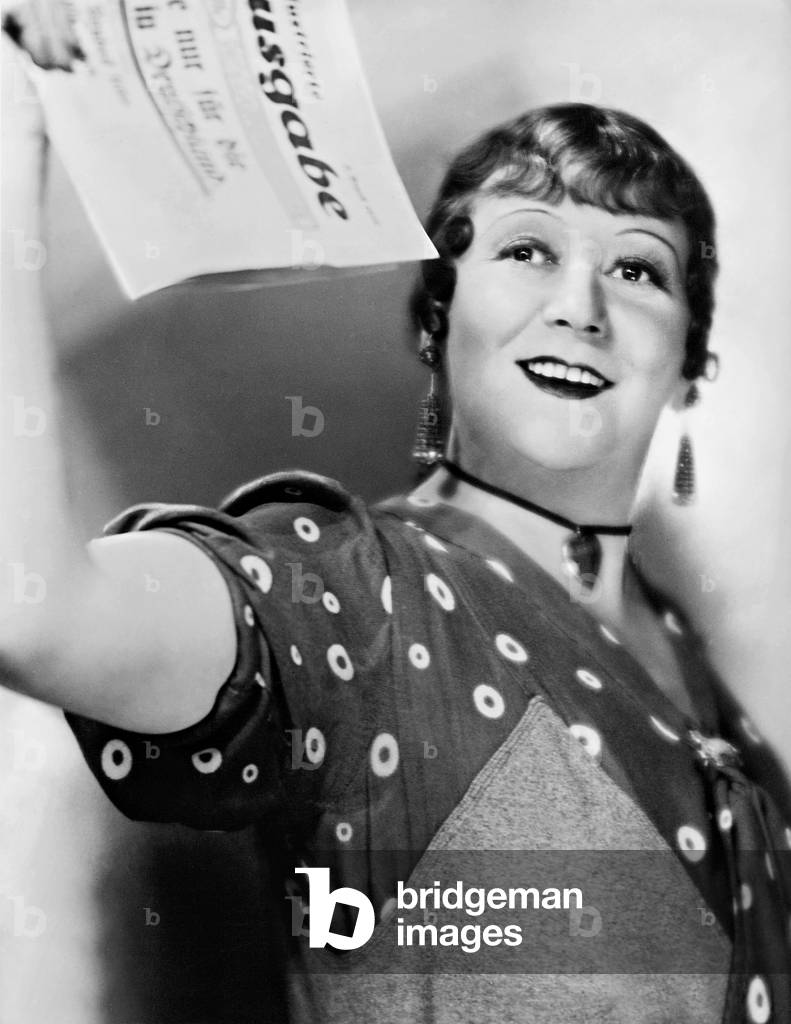 Trude Hesterberg in 'A Blond Dream', 1936 (b/w photo)