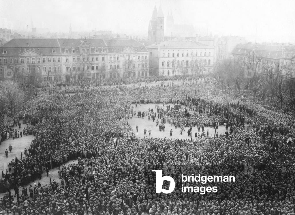 Anniversary celebration of the Reichsbanner Schwarz-Rot-Gold, 1925