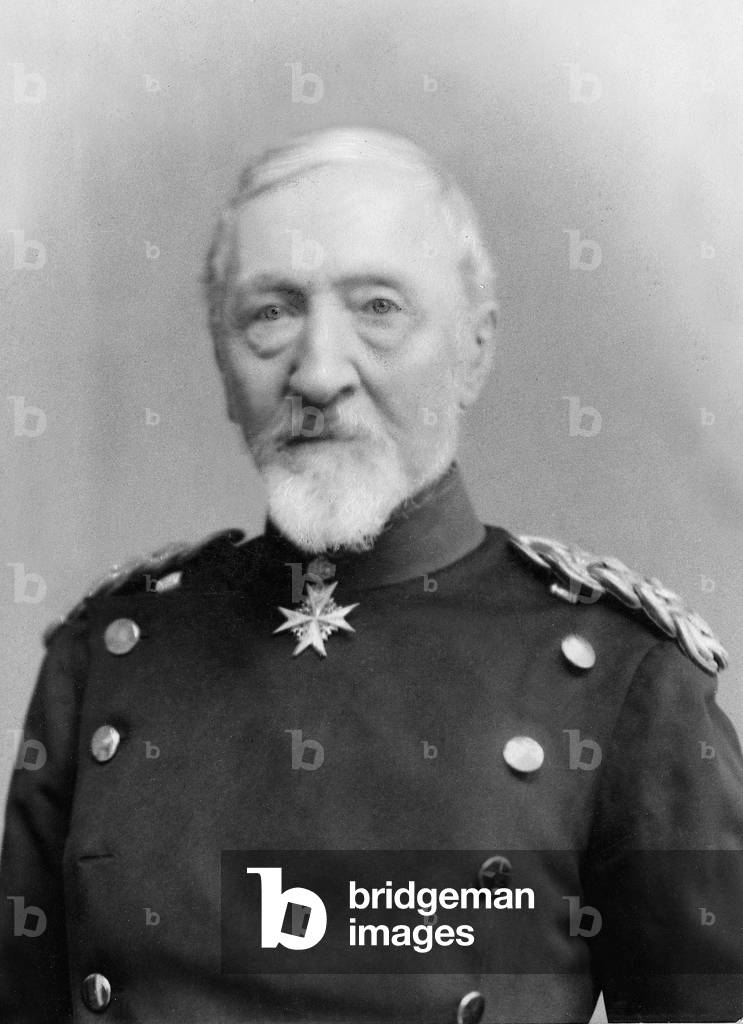 General Leonhard von Blumenthal, 1890 (b/w photo)