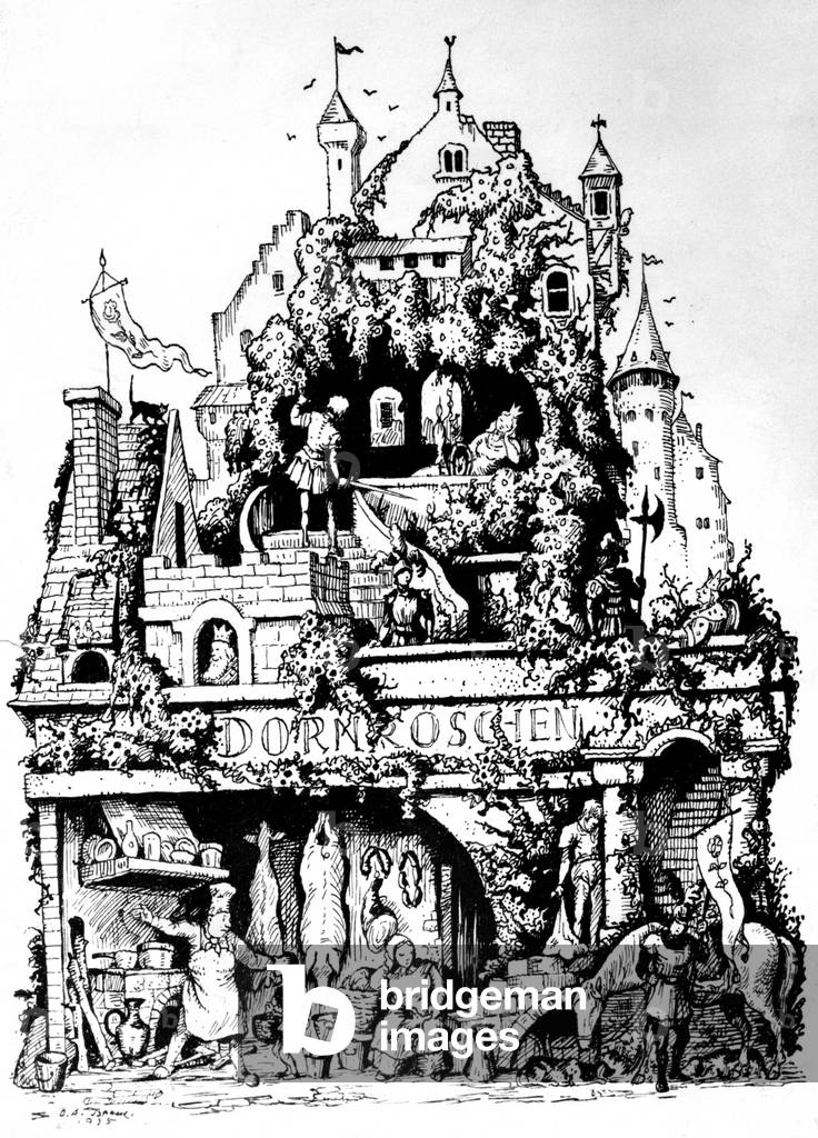 Picture of the fairy tale 'Little Briar Rose'