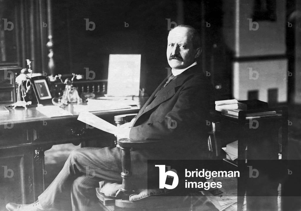 Georg Michaelis, 1917 (b/w photo)