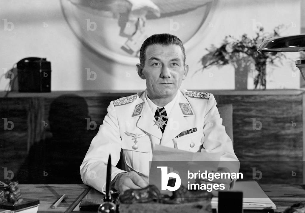 Christian Kayssler in 'Battle Squadron Luetzow', 1941 (b/w photo)
