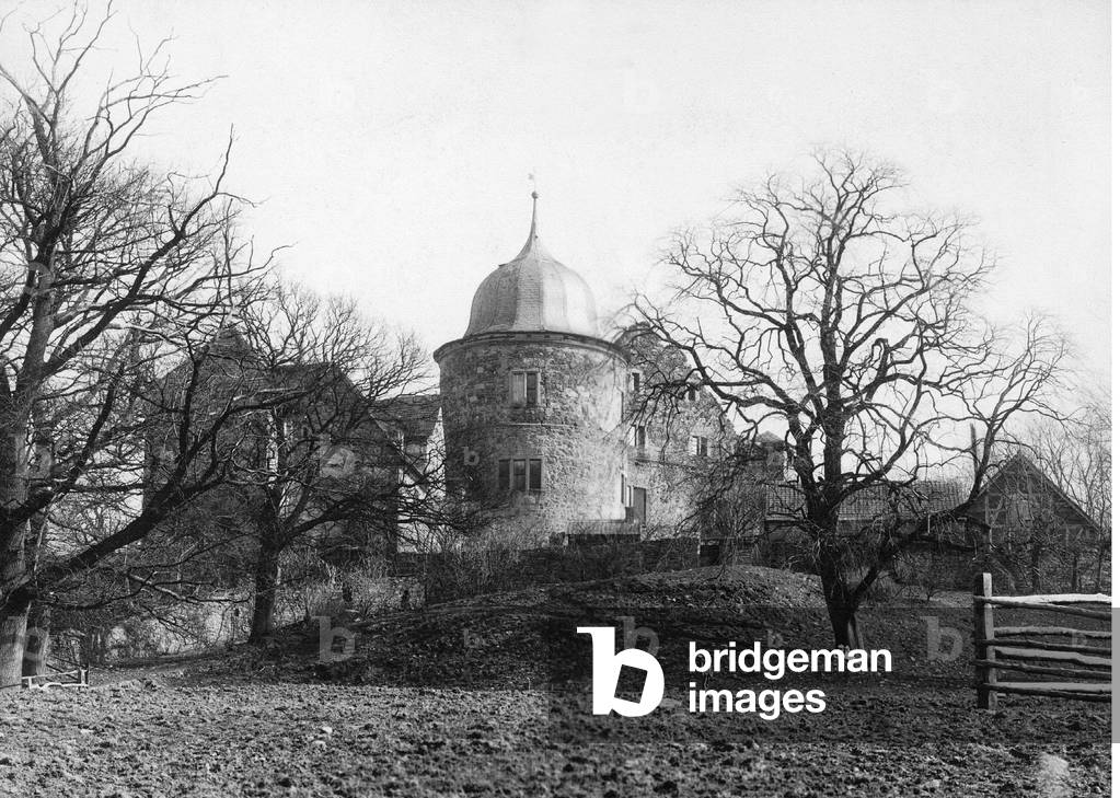 Sababurg in Beberbeck, 1905 (b/w photo)