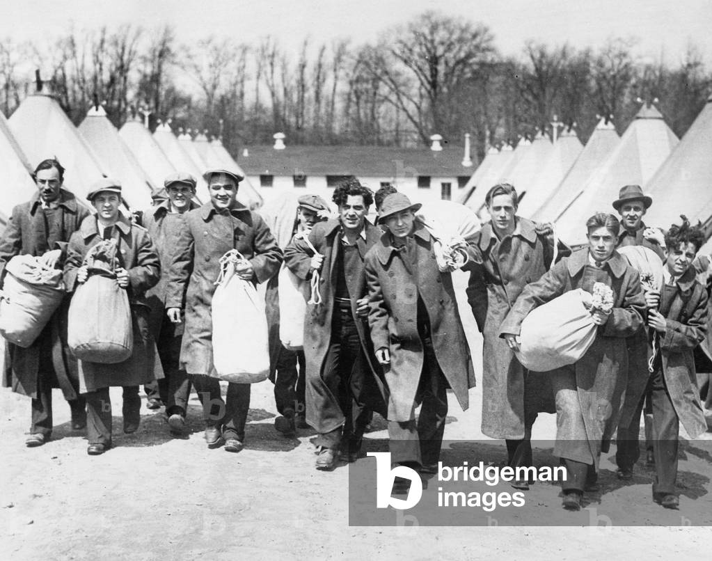 Job creation during the New Deal, 1933 (b/w photo)