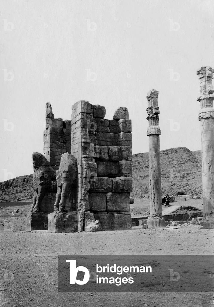 Palace of Darius, 1933 (b/w photo)