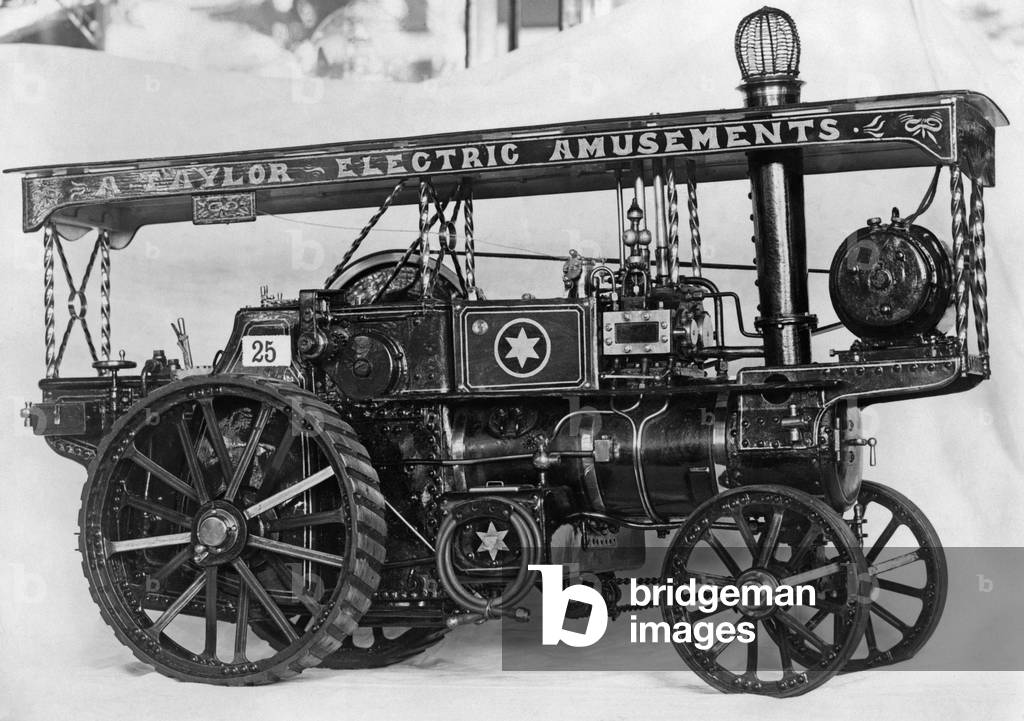 Electric Amusement Tractor, 1930