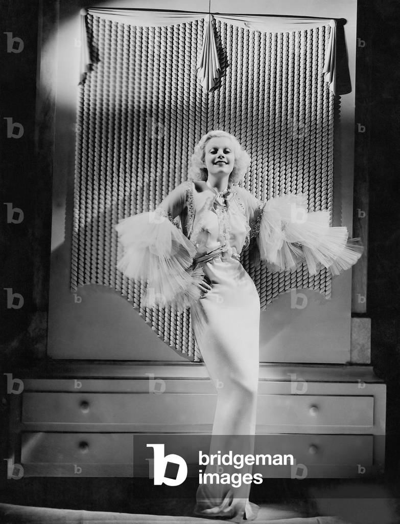 Jean Harlow in 'Dinner at Eight', 1933 (b/w photo)
