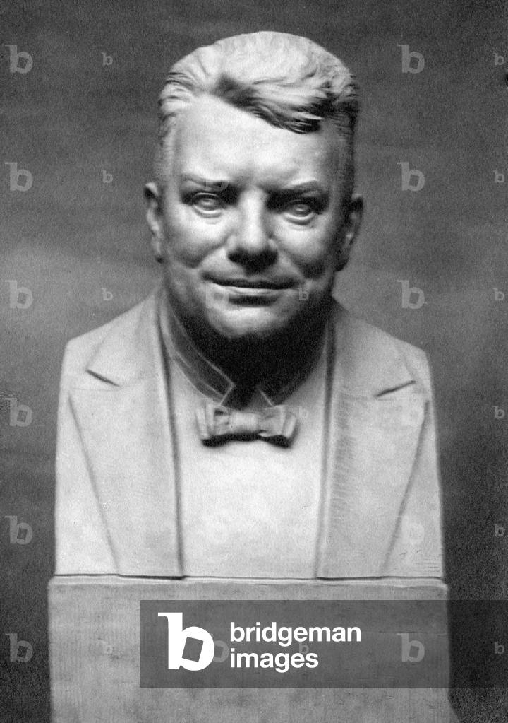 Fritz Reuter  (b/w photo)