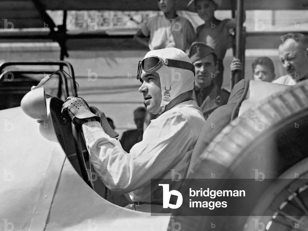 Rudolf Caracciola (b/w photo)