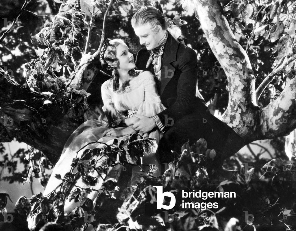 Elisa Laudi and Robert Donat in 'The Count of Monte Cristo', 1929 (b/w photo)