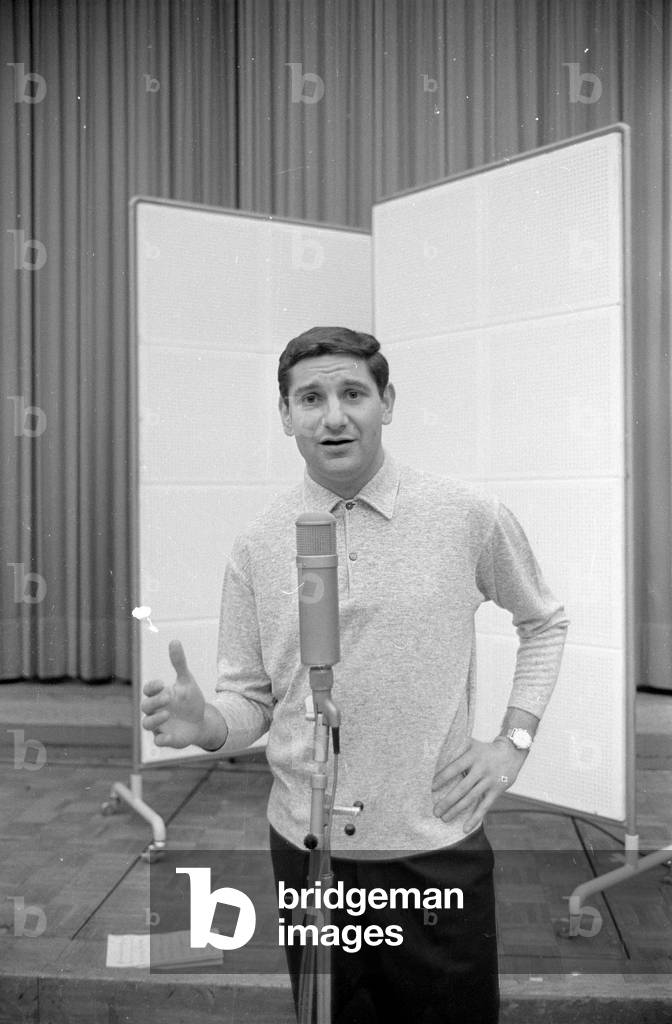 Petar Radenkovic, 1965 (b/w photo)