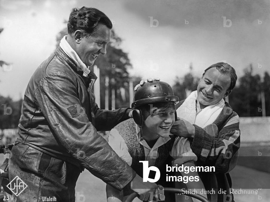 Franz Franz Kampers, Heinz Ruehmann and Gustl Starcdk-Gstettenbaur in 