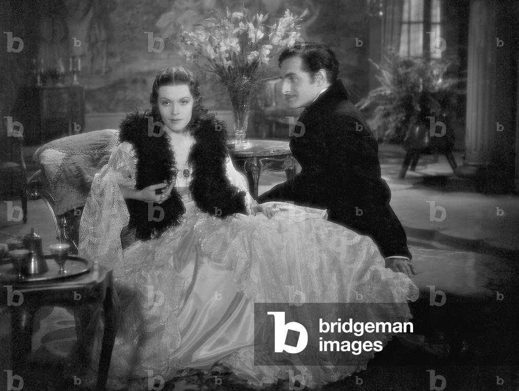 Sybille Schmitz and Albert Hoerrmann in 'Farewell Waltz', 1934 (b/w photo)