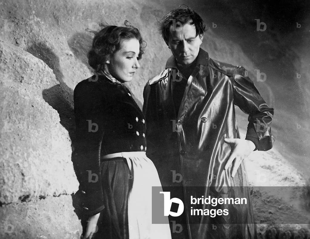 Brigitte Horney and Joachim Gottschalk in 'The Girl from Fano', 1941 (b/w photo)
