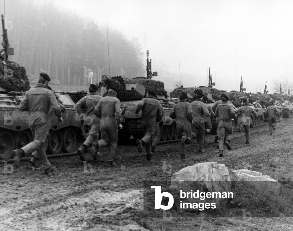 Main battle tanks: Leopard 1 and Leopard 1A4