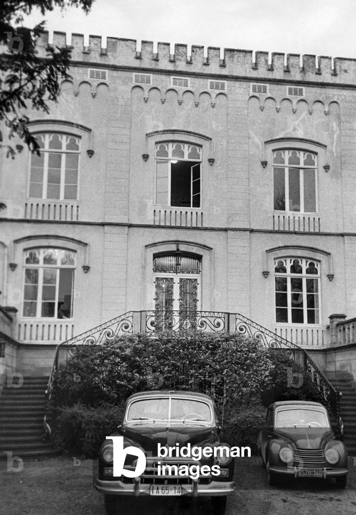 Soviet Embassy in Bonn, 1955 (b/w photo)
