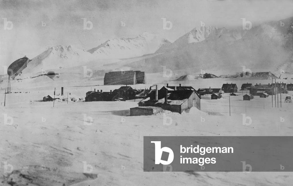 Italian Arctic Expedition, 1928 (b/w photo)