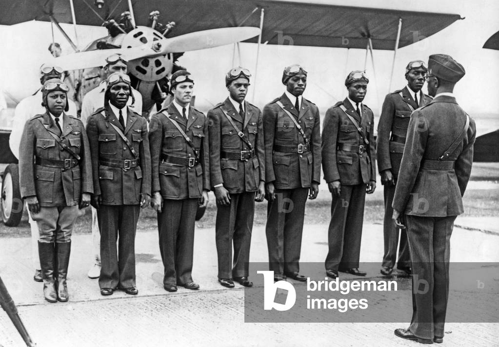 Abyssinian Flying Squadron, 1935 (b/w photo)