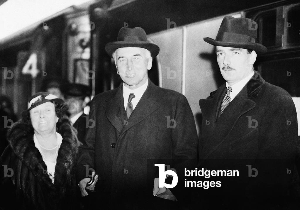 Sir John Simon and Sir Anthony Eden, 1935 (b/w photo)