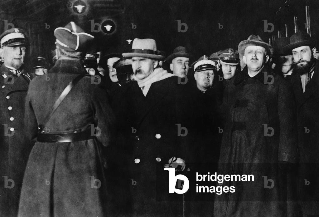 Jozef Pilsudski, 1927 (b/w photo)