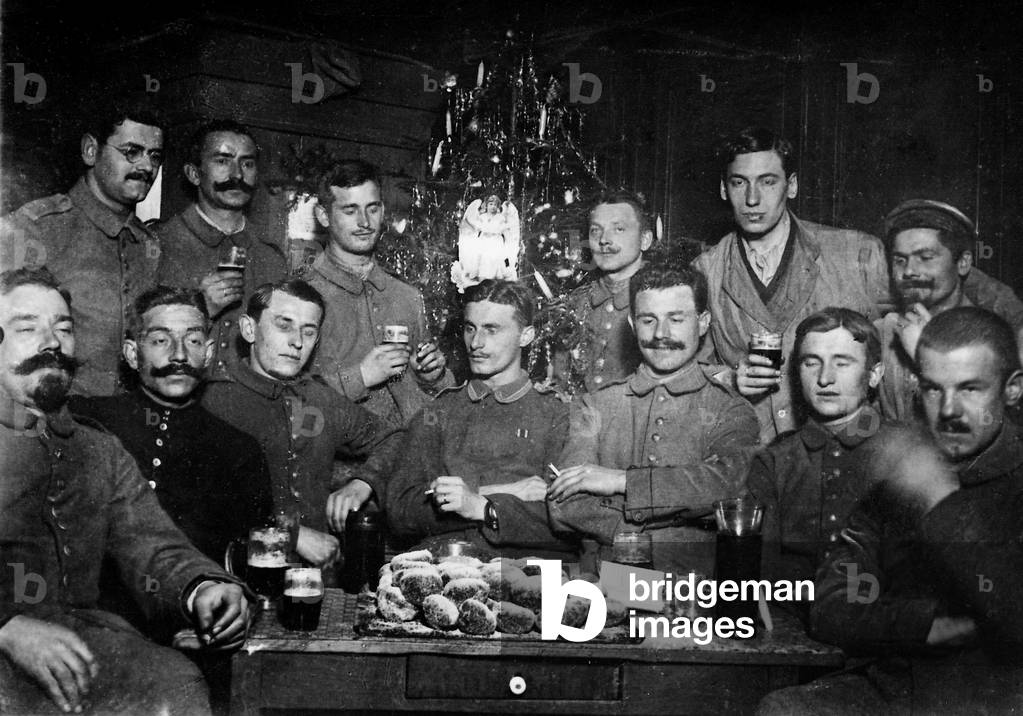Willy Birgel as a soldier in the First World War, 1916 (b/w photo)