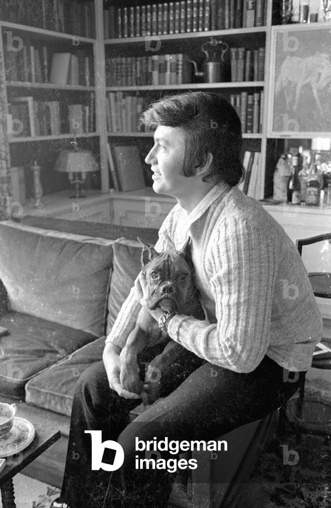 Rex Gildo, 1971 (b/w photo)
