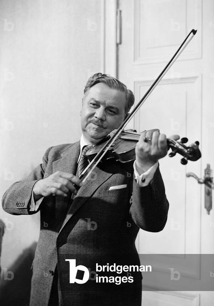 Hans Leibelt in 'The family tree of Dr. Pistorius', 1939 (b/w photo)