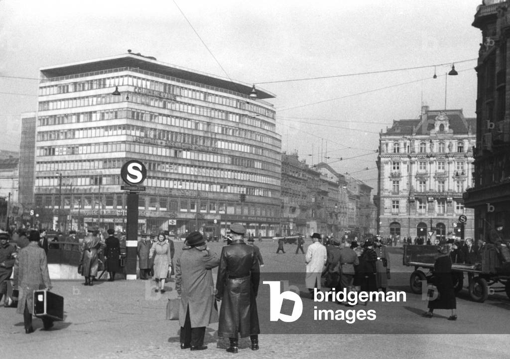 The Potsdamer Platz in Berlin, 1943