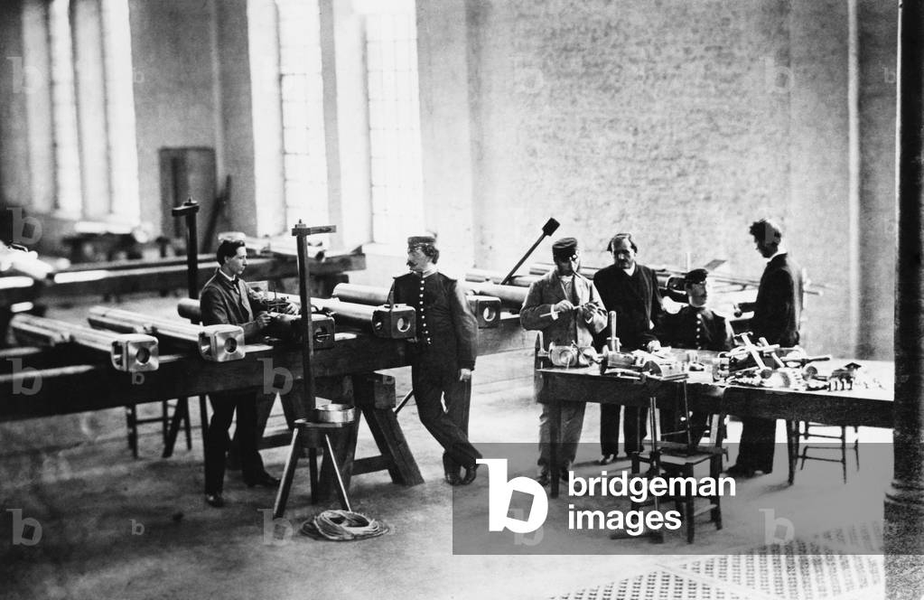 Gun inspection, 1867