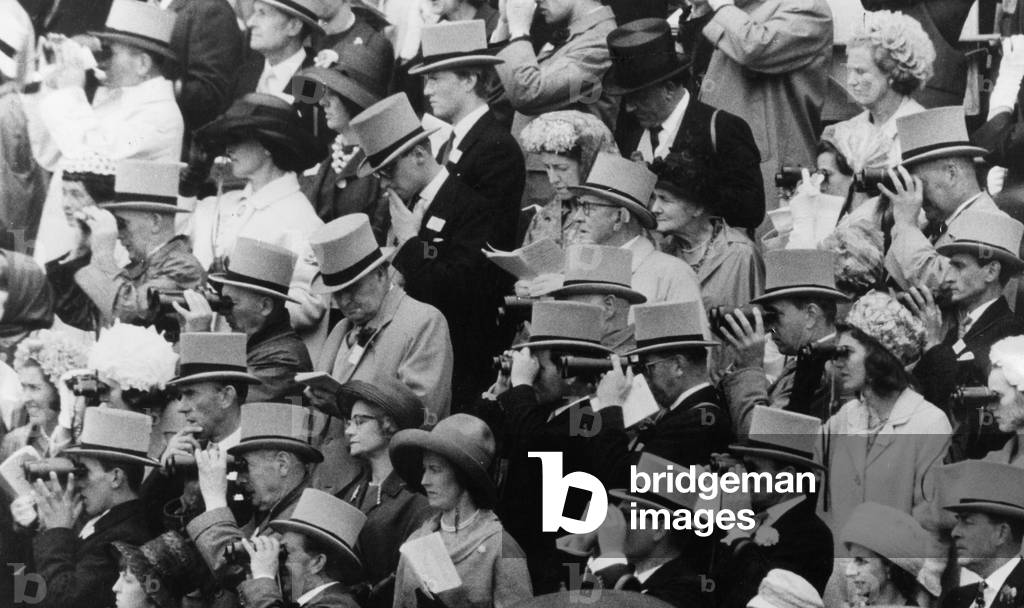 Ascot, 1968 (b/w photo)