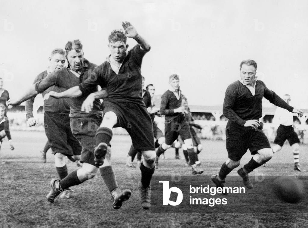 Blackheath - London Scottish, 1935 (b/w photo)