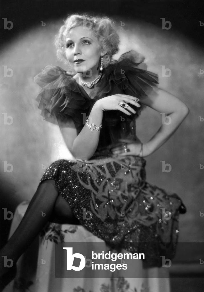 Hilde Koerber in 'Salonwagen E 417', 1939 (b/w photo)