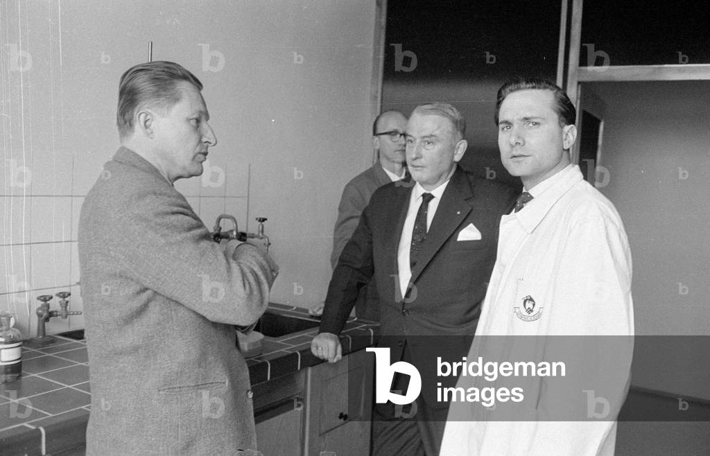 Meeting, 1960 (b/w photo)