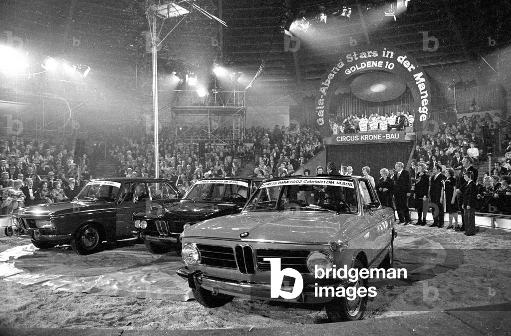 Stars in der Manege, 1971 (b/w photo)