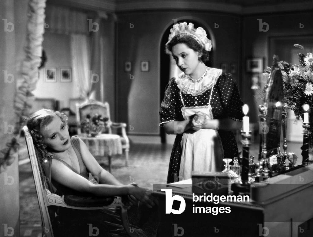 Martha Eggerth and Lucie English in 'Where the lark sings', 1936 (b/w photo)