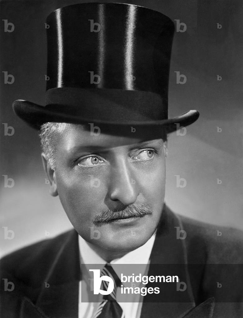 Hans Albers in 'Ein Mann auf Abwegen', 1940 (b/w photo)
