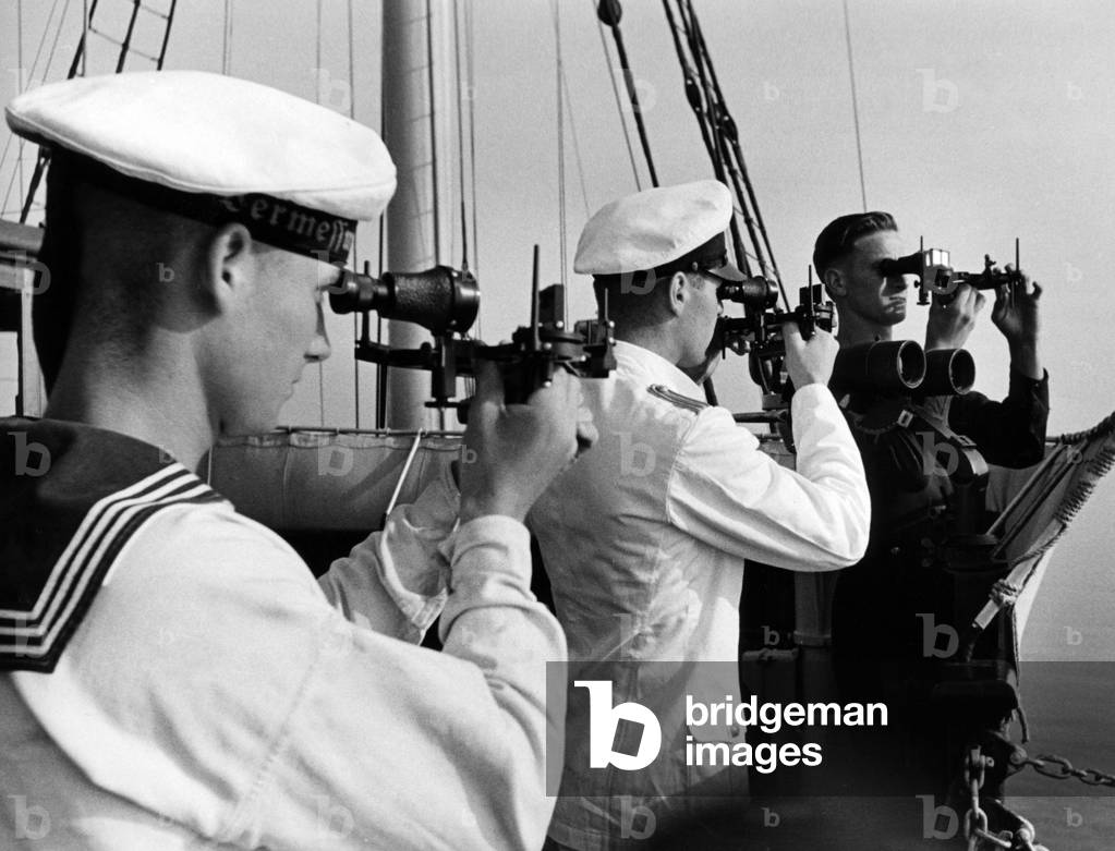 Measurements on board the research vessel 